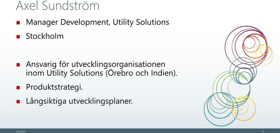 utvecklingsorganisationen inom Utility Solutions
