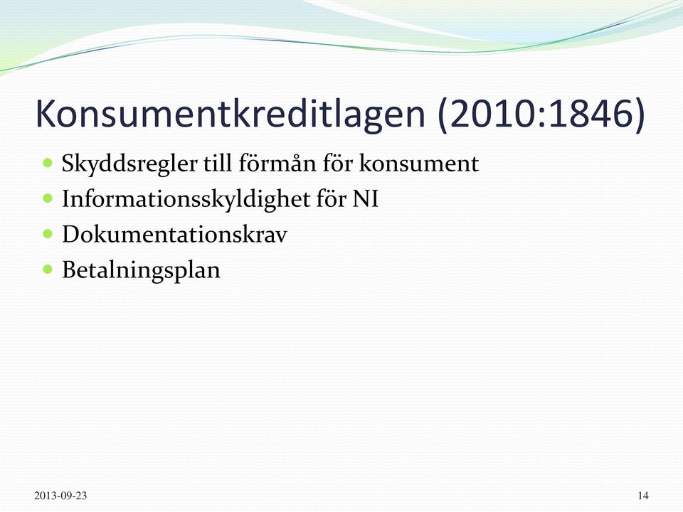 konsument Informationsskyldighet för