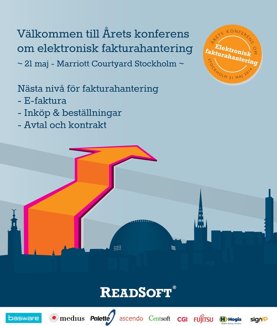 Stockholm ~ Nästa nivå för fakturahantering -