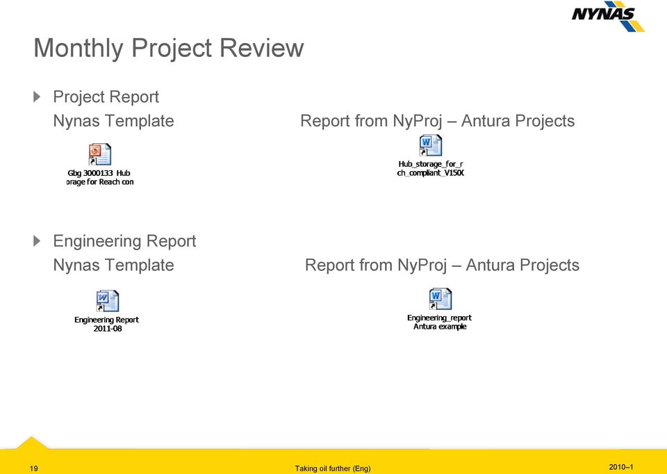 Engineering Report Nynas  19 Taking oil further