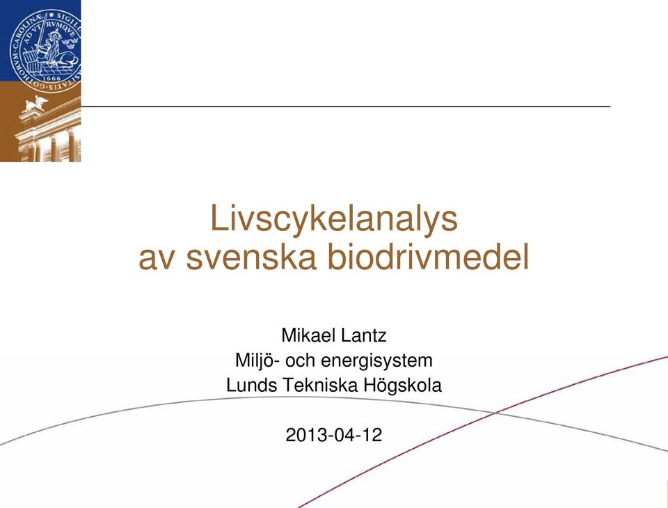 Miljö- och energisystem