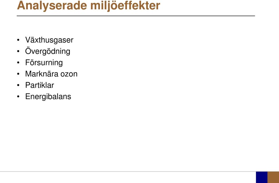 Växthusgaser Övergödning