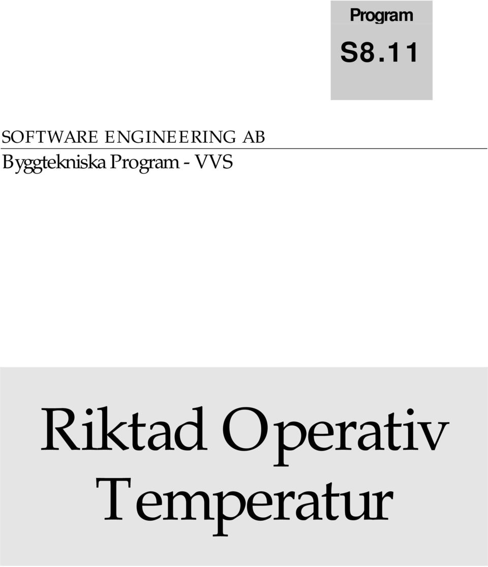 ENGINEERING AB