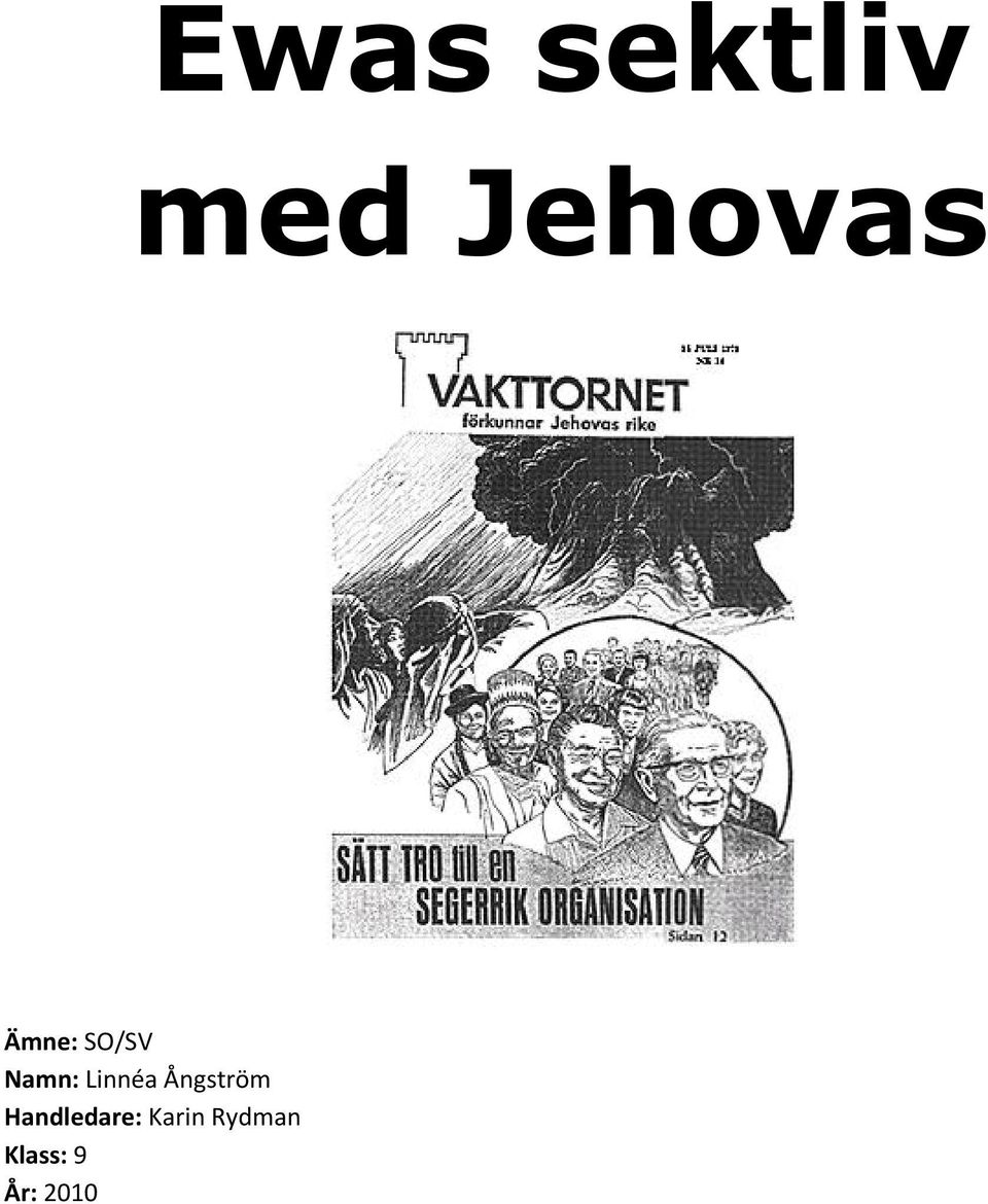 Ångström Handledare: