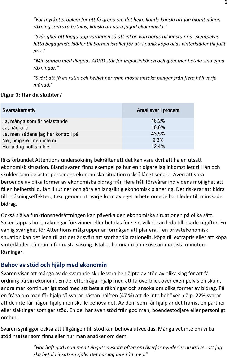 Min sambo med diagnos ADHD står för impulsinköpen och glömmer betala sina egna räkningar. Svårt att få en rutin och helhet när man måste ansöka pengar från flera håll varje månad.