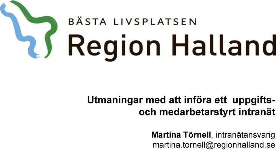 intranät Martina Törnell,