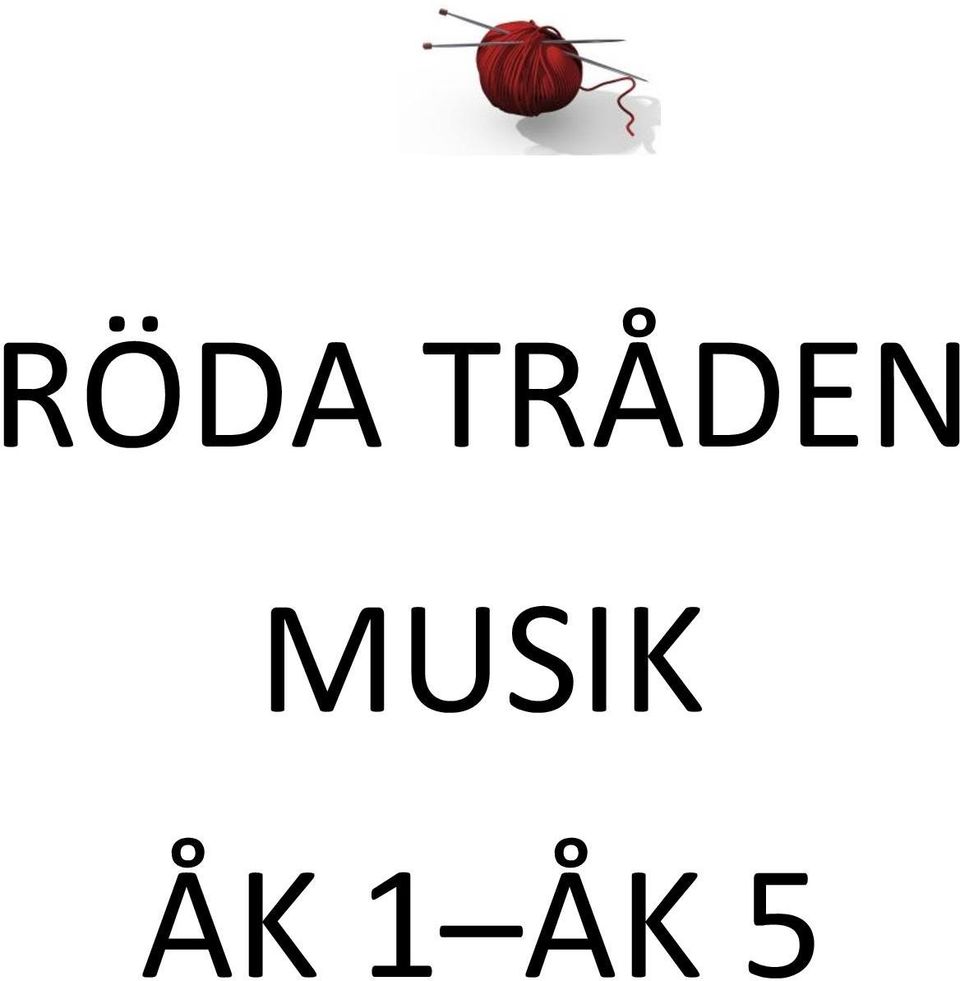 MUSIK ÅK