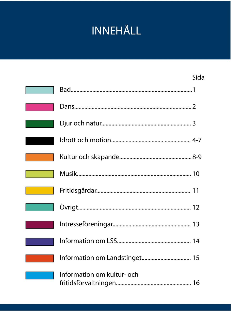 .. 12 Intresseföreningar... Information om LSS.