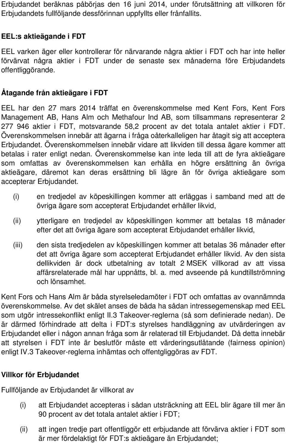 offentliggörande.
