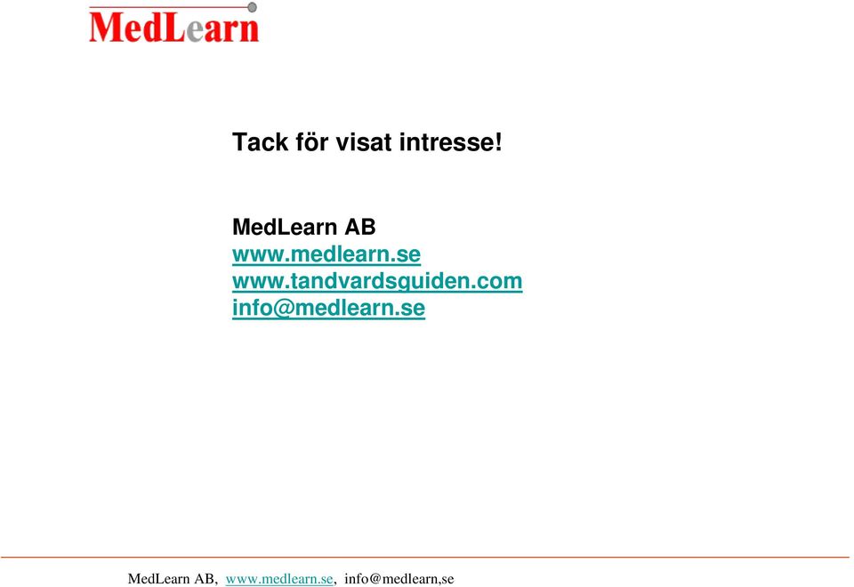 tandvardsguiden.com info@medlearn.