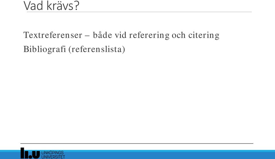 Textreferenser både vid