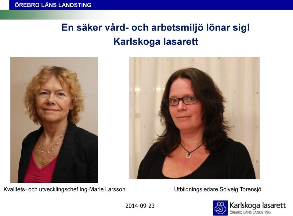utvecklingschef Ing-Marie Larsson