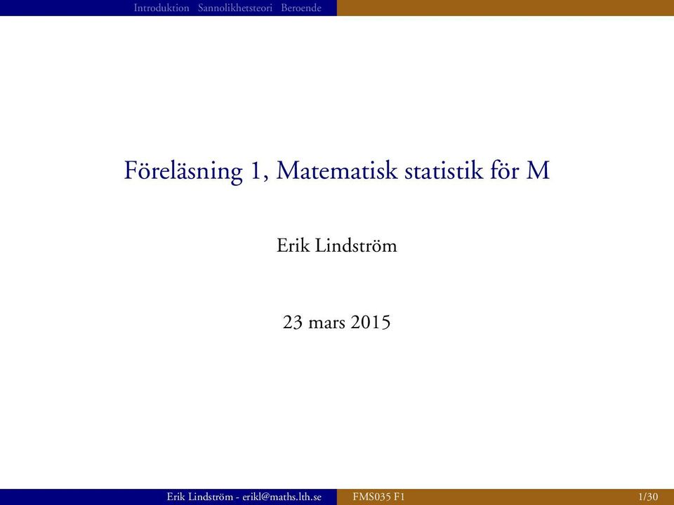 Lindström 23 mars 2015 Erik