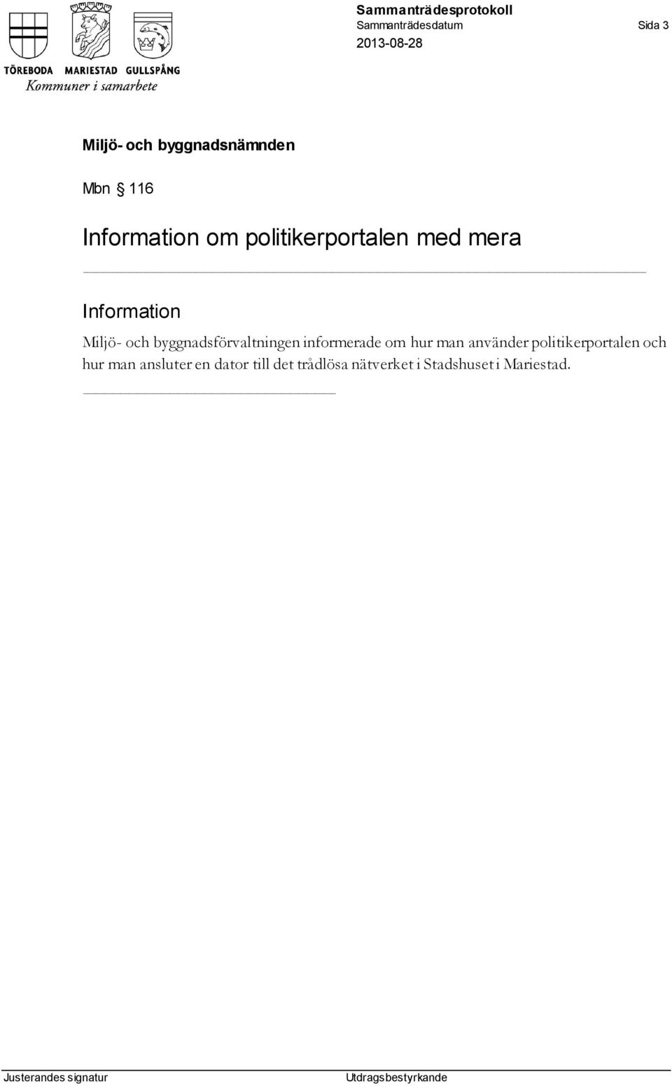 byggnadsförvaltningen informerade om hur man använder