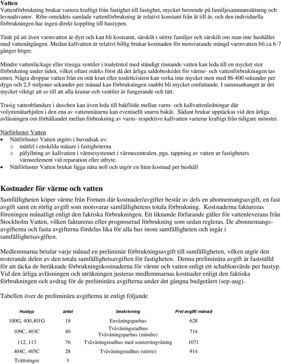 Tänk på att även varmvatten är dyrt och kan bli kostsamt, särskilt i större familjer och särskilt om man inte hushåller med vattenåtgången.