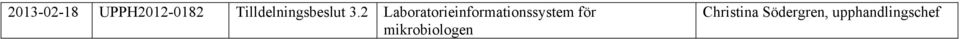2 Laboratorieinformationssystem