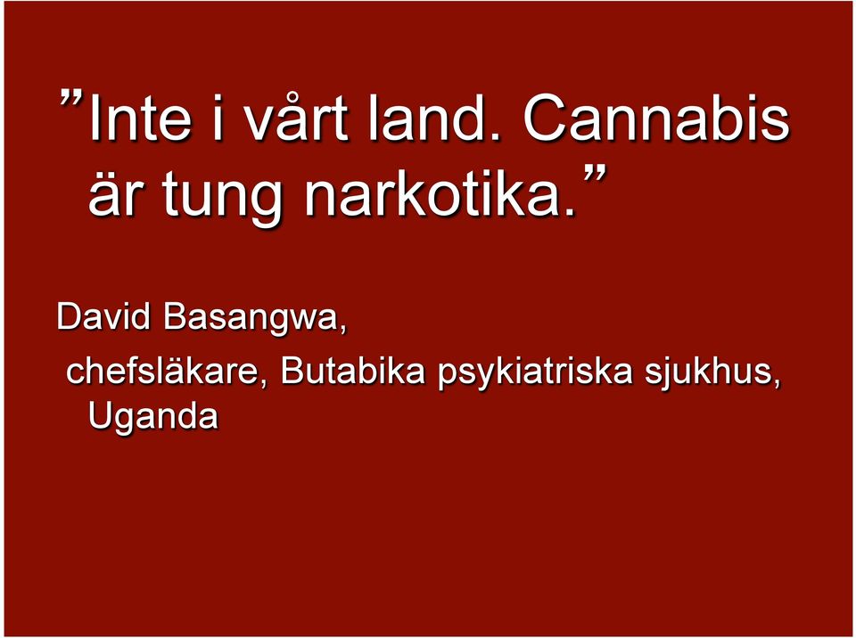 David Basangwa,