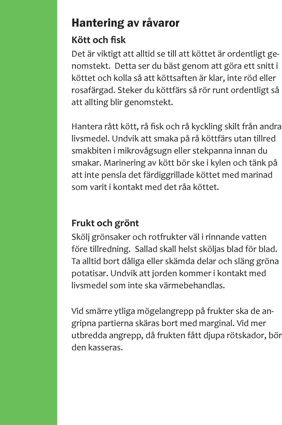 Hur ska livsmedel hanteras? - PDF Gratis nedladdning