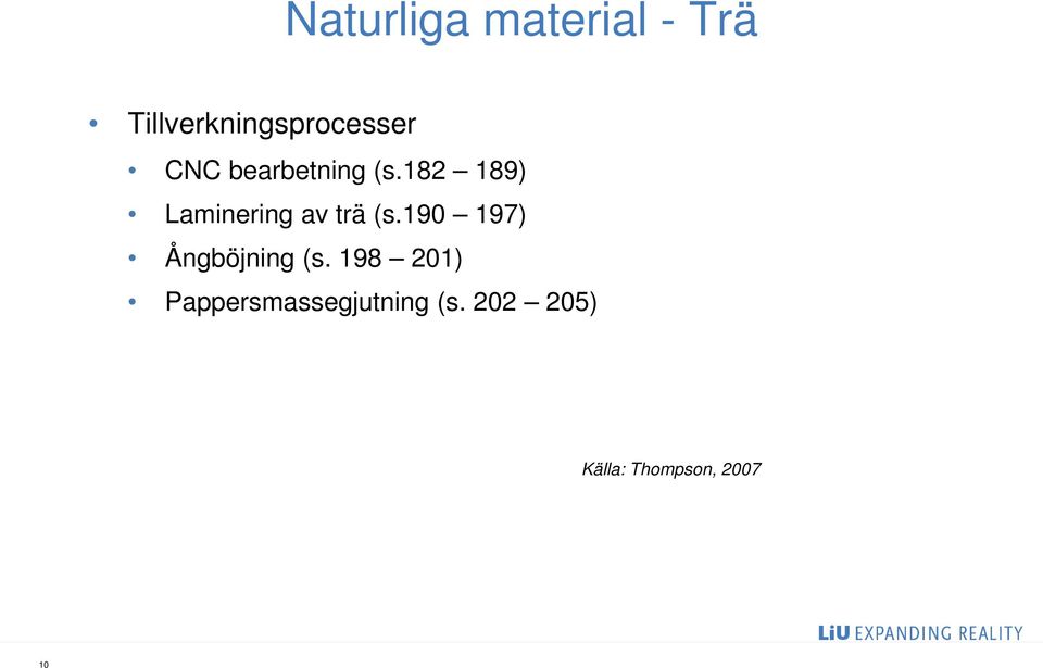 182 189) Laminering av trä (s.