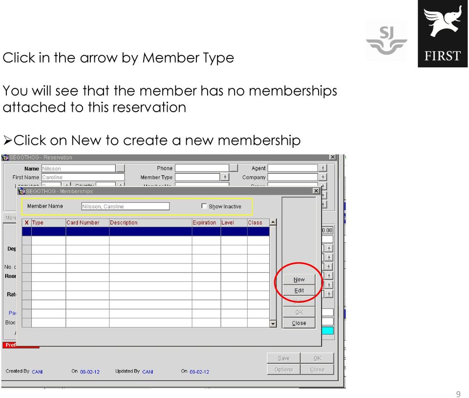 memberships attached to this