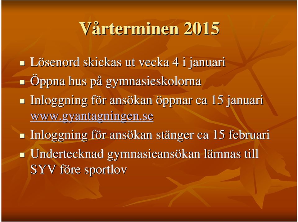 januari www.gyantagningen.