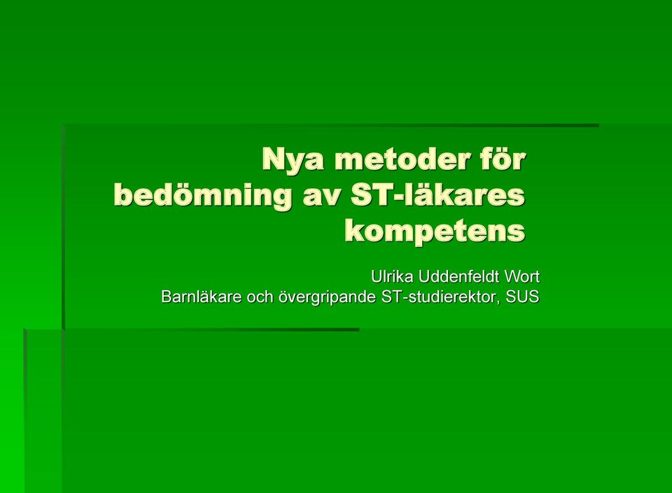 Uddenfeldt Wort Barnläkare och