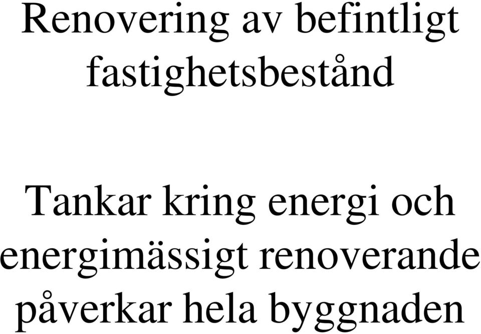 kring energi och