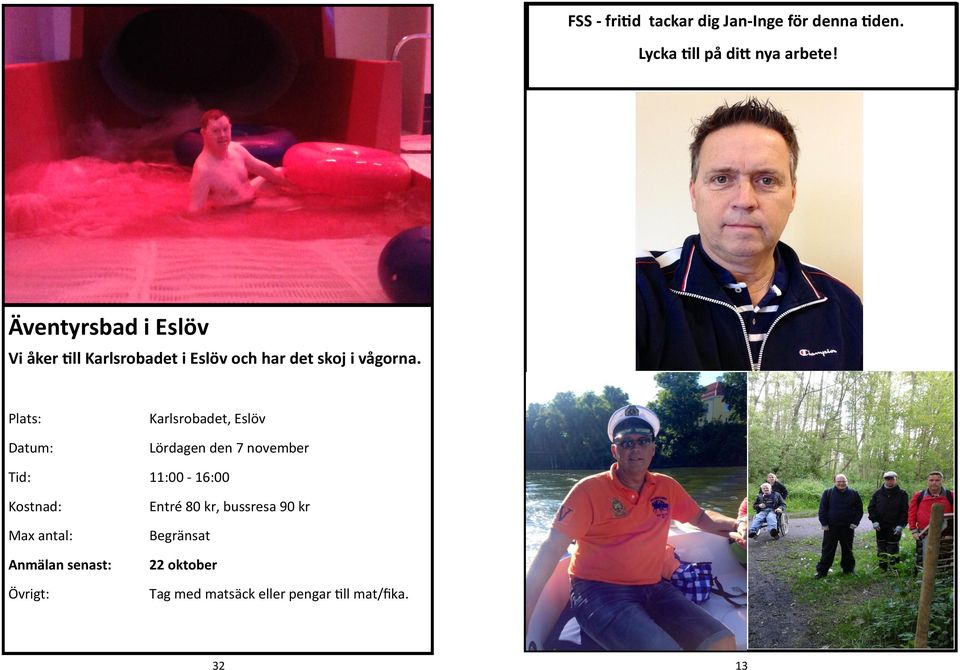 Äventyrsbad i Eslöv Vi åker till Karlsrobadet i Eslöv och har det skoj i
