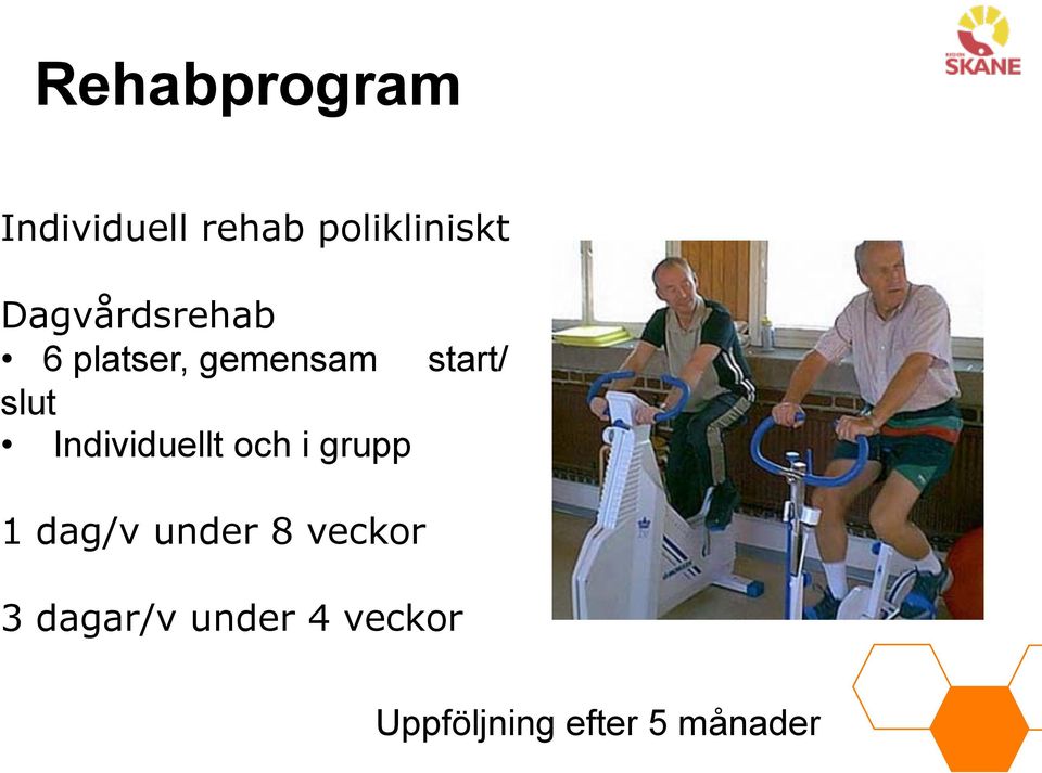 Individuellt och i grupp start/ 1 dag/v under 8