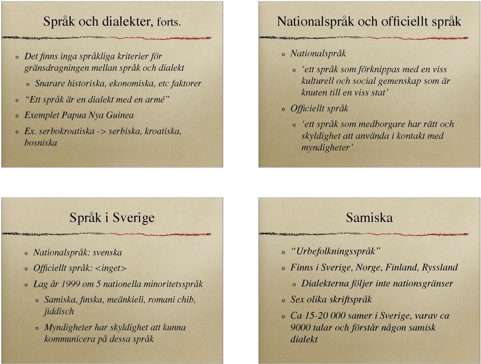 Exemplet Papua Nya Guinea Ex.