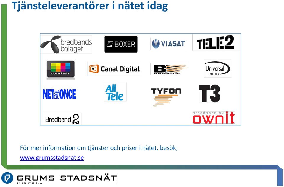 tjänster och priser i