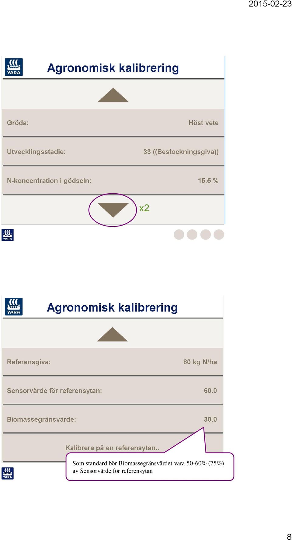 vara 50-60% (75%) av