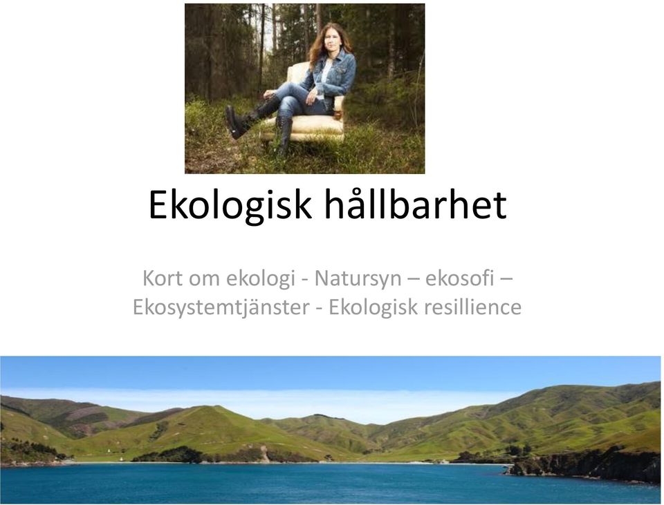 Natursyn ekosofi