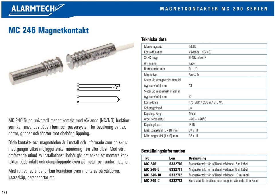 Med vårt omfattande utbud av installationstillbehör går det enkelt att montera kontakten både infällt och utanpåliggande även på metall och andra material.