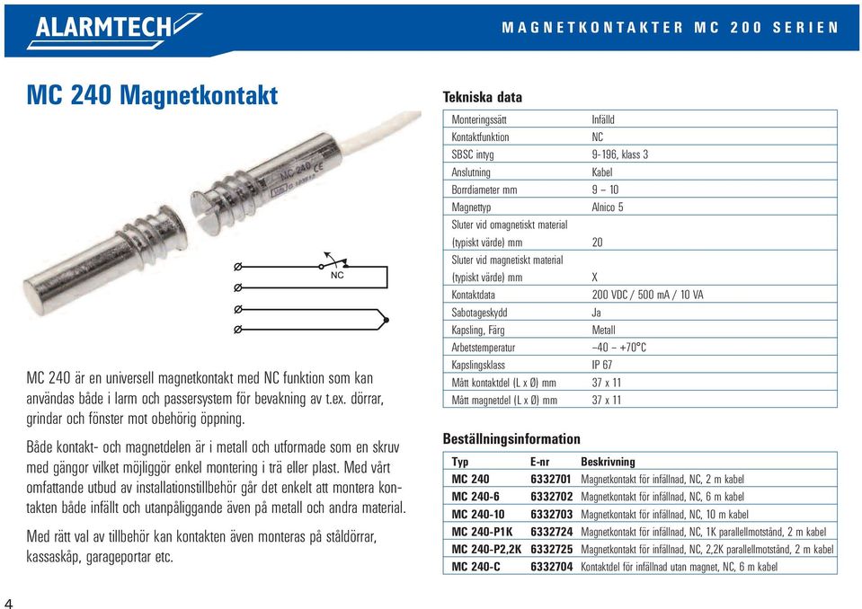 Med vårt omfattande utbud av installationstillbehör går det enkelt att montera kontakten både infällt och utanpåliggande även på metall och andra material.