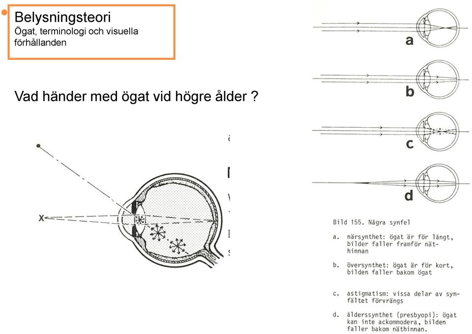 med ögat