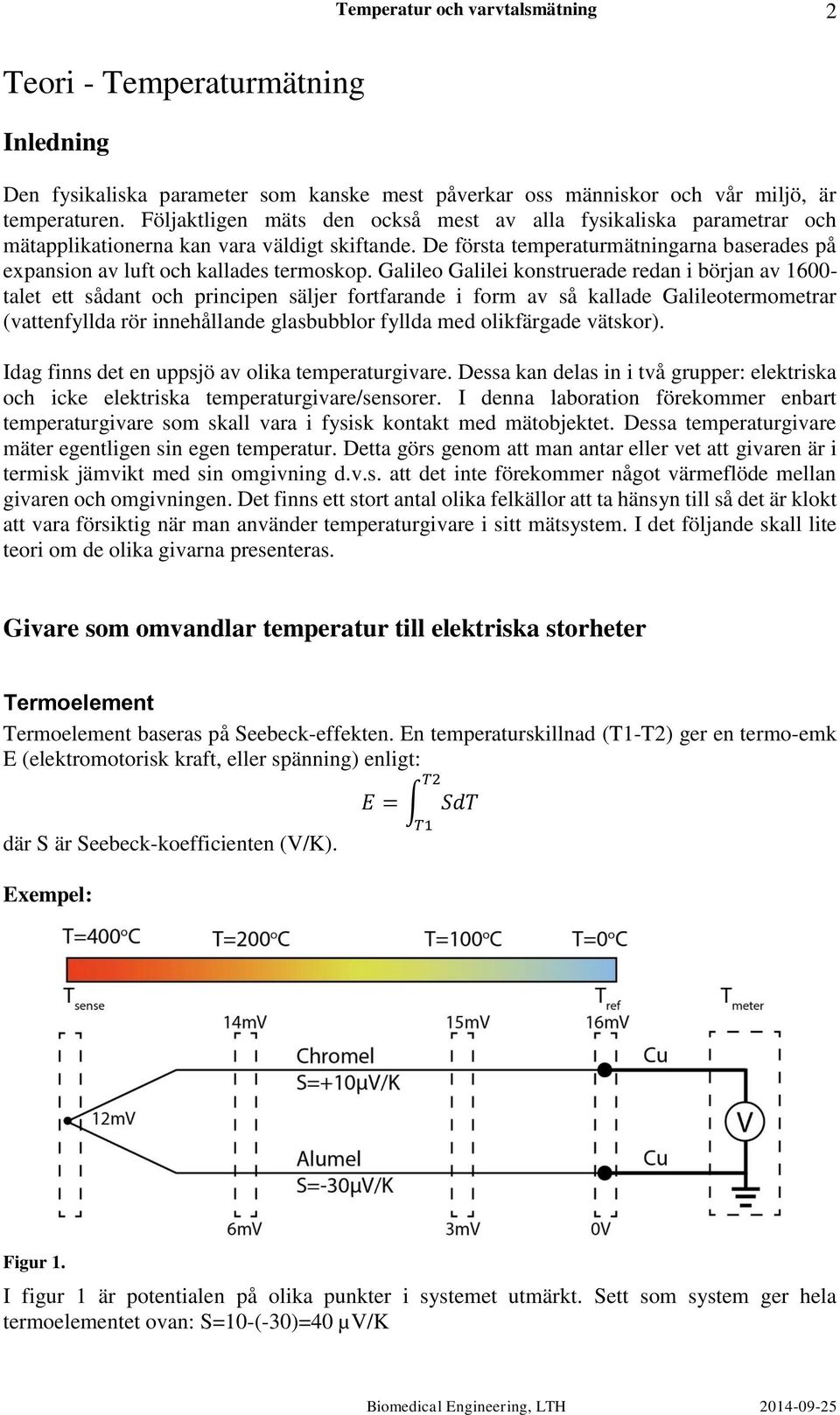 De första temperaturmätningarna baserades på expansion av luft och kallades termoskop.