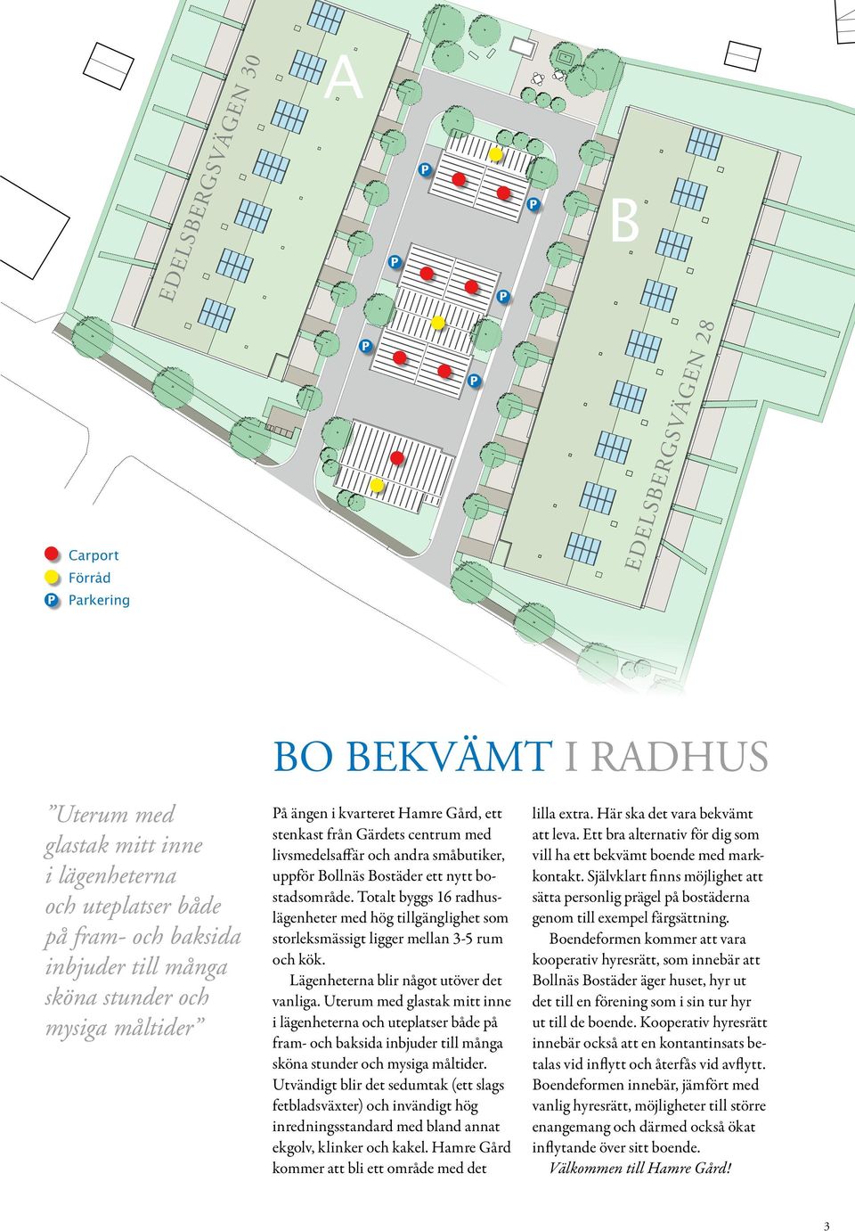 centrum med livsmedelsaffär och andra småbutiker, uppför Bollnäs Bostäder ett nytt bostadsområde.