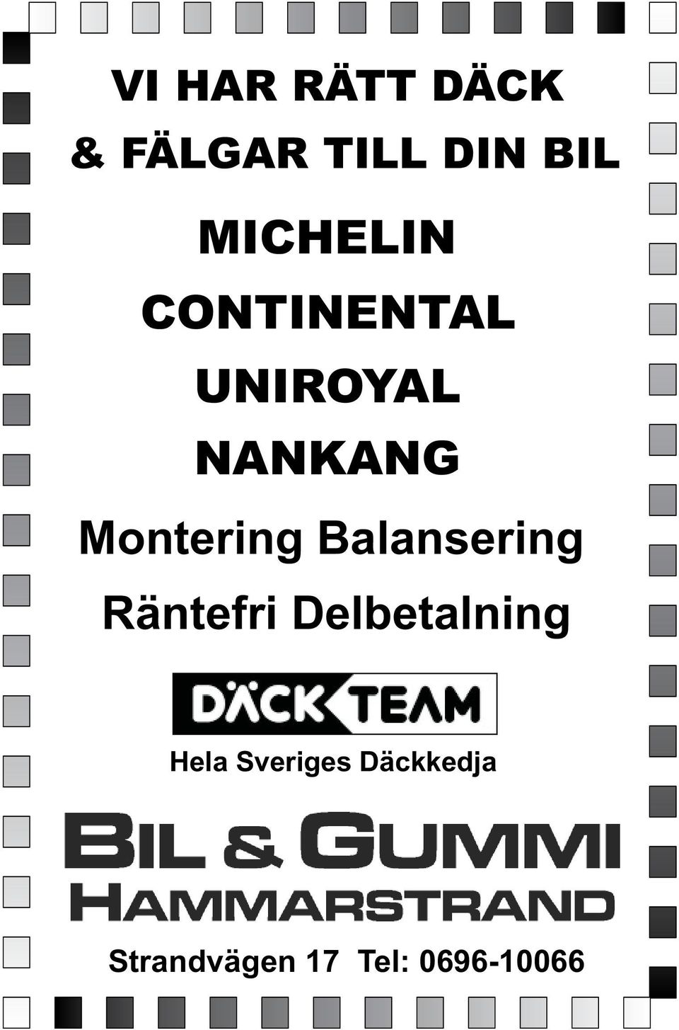 Montering Balansering Räntefri Delbetalning