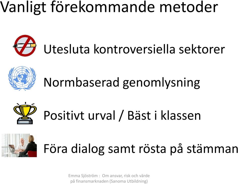 genomlysning Positivt urval / Bäst i