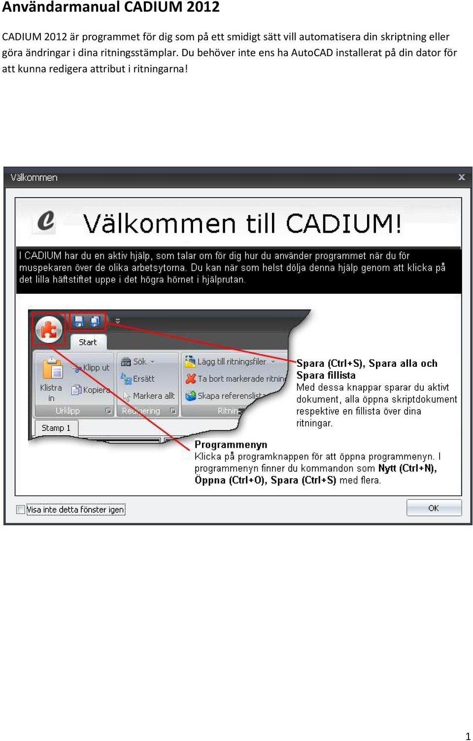 ändringar i dina ritningsstämplar.