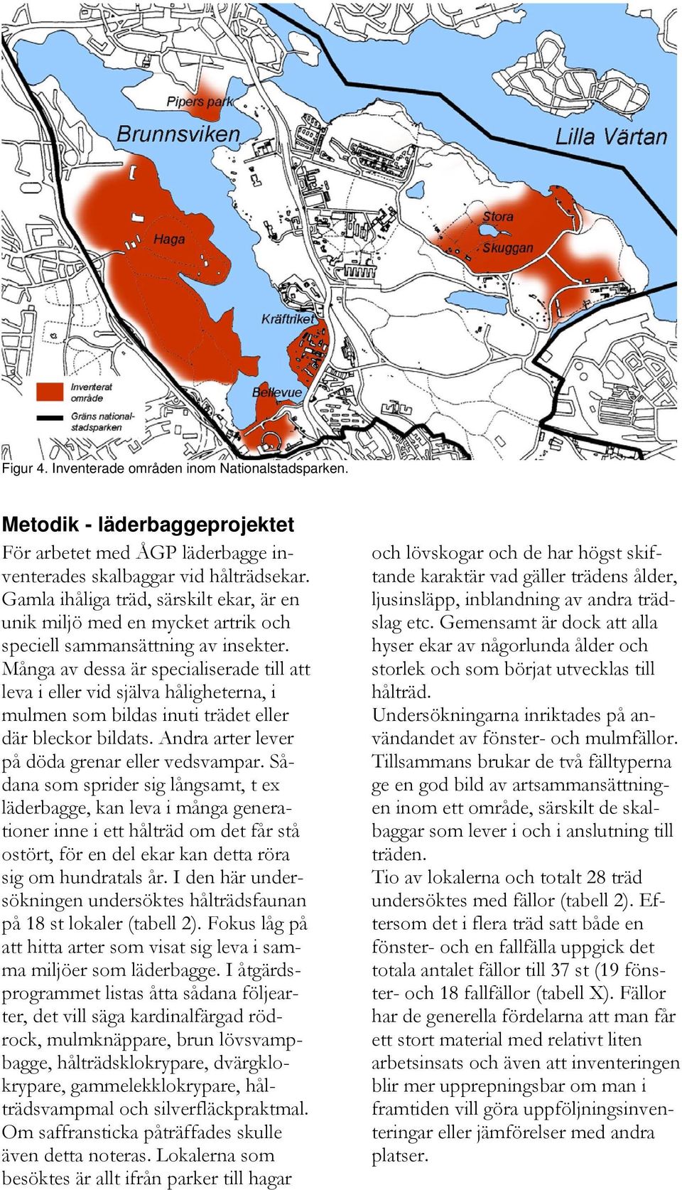 Många av dessa är specialiserade till att leva i eller vid själva håligheterna, i mulmen som bildas inuti trädet eller där bleckor bildats. Andra arter lever på döda grenar eller vedsvampar.