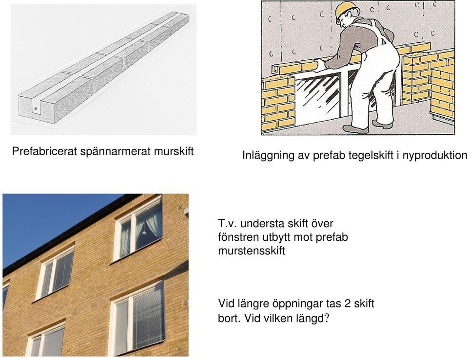 understa skift över fönstren utbytt mot prefab