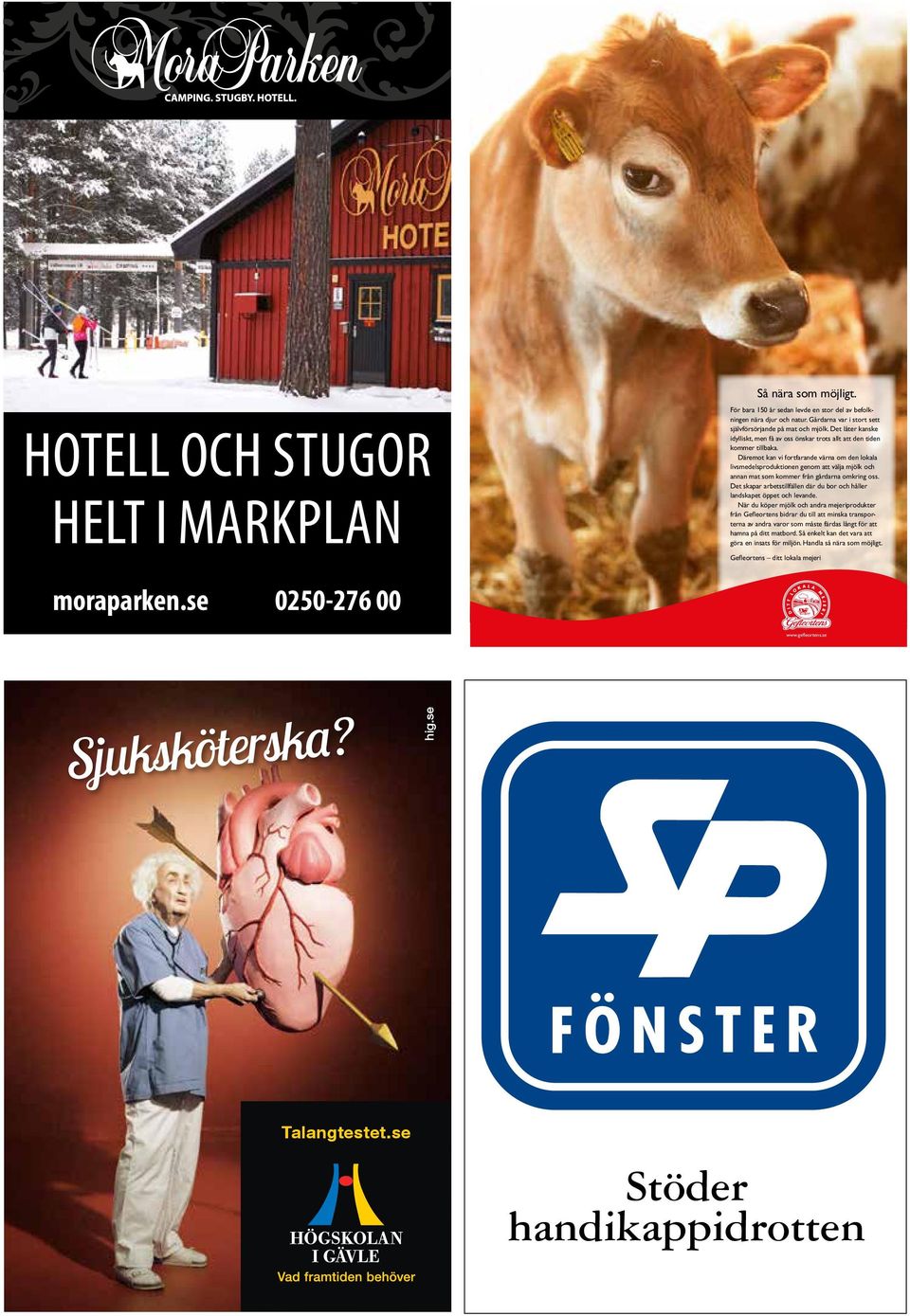 Däremot kan vi fortfarande värna om den lokala livsmedelsproduktionen genom att välja mjölk och annan mat som kommer från gårdarna omkring oss.