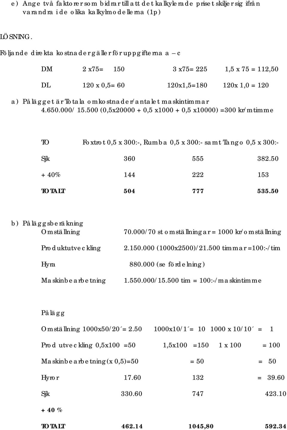 650.000/ 15.500 (0,5x20000 + 0,5 x1000 + 0,5 x10000) =300 kr/mtimme TO Foxtrot 0,5 x 300:-, Rumba 0,5 x 300:- samt Tango 0,5 x 300:- Sjk 360 555 382.50 + 40% 144 222 153 TOTALT 504 777 535.