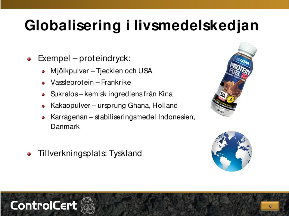 kemisk ingrediens från Kina Kakaopulver ursprung Ghana, Holland