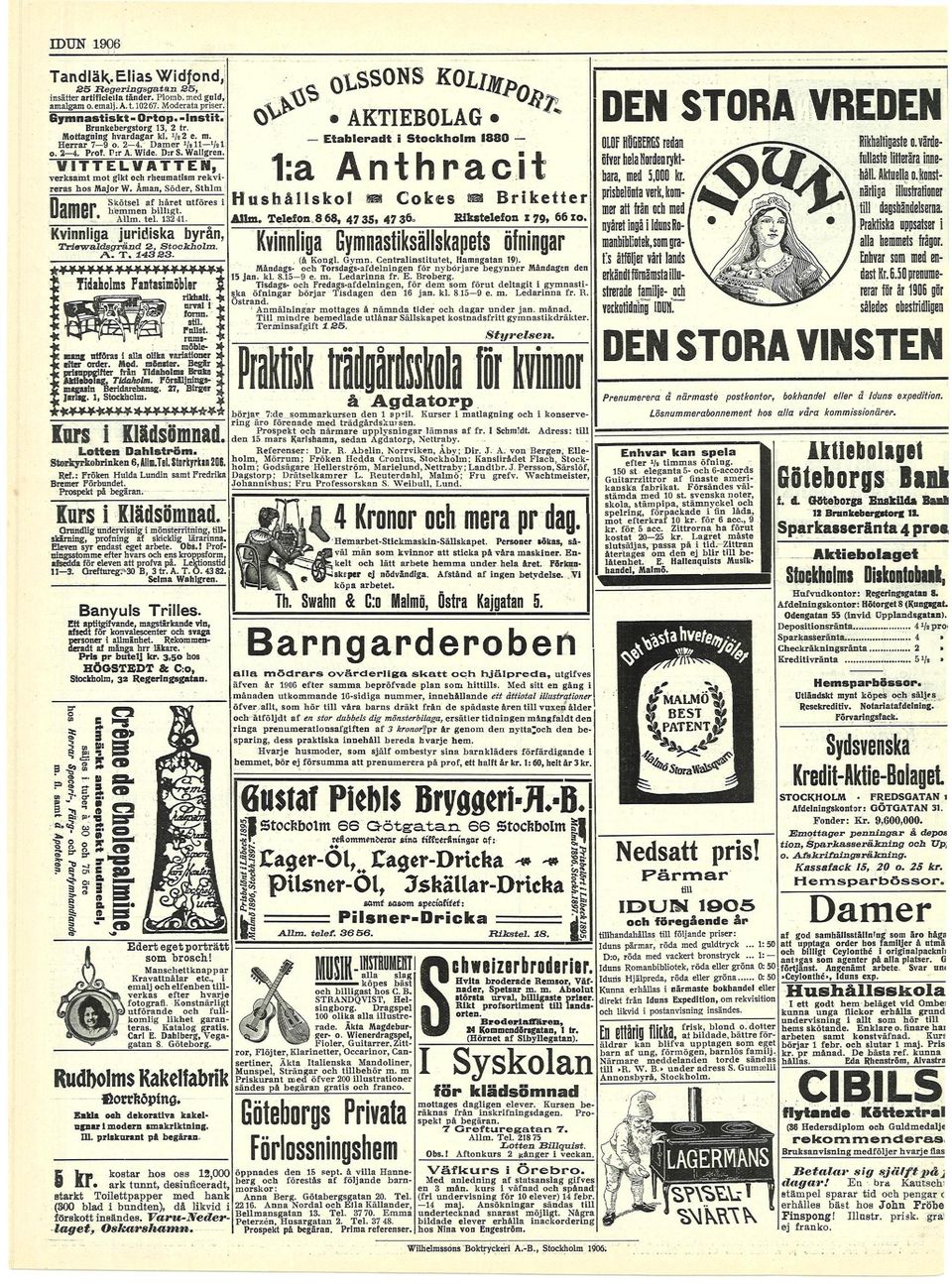 Praktska uppsatser hemmets frågor. Enhvar dast Rr. 6.50 prumererar år 906 gör les OLOF HÖGBERG redan öfver hela Kord ryktvttelvatten, bara, 5,000 kr.