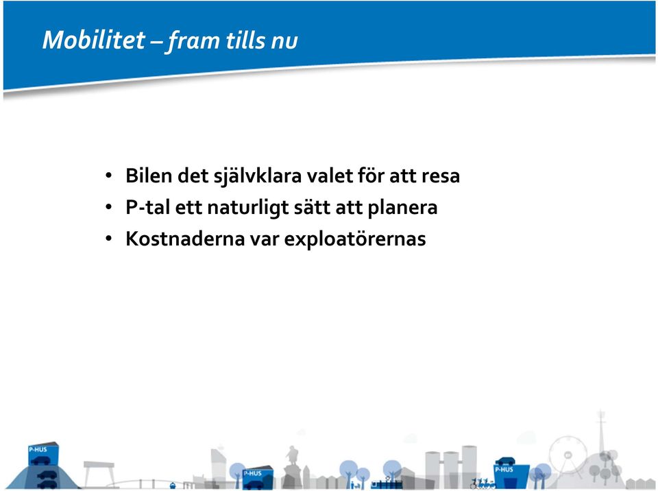 resa P tal ett naturligt sätt