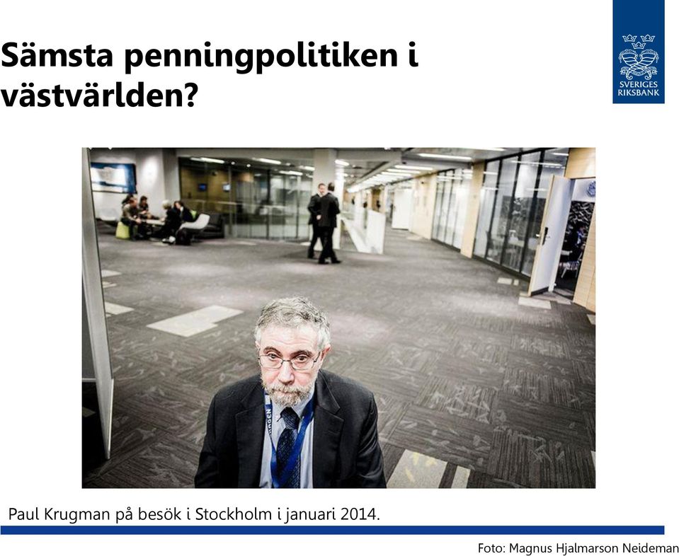 Paul Krugman på besök i