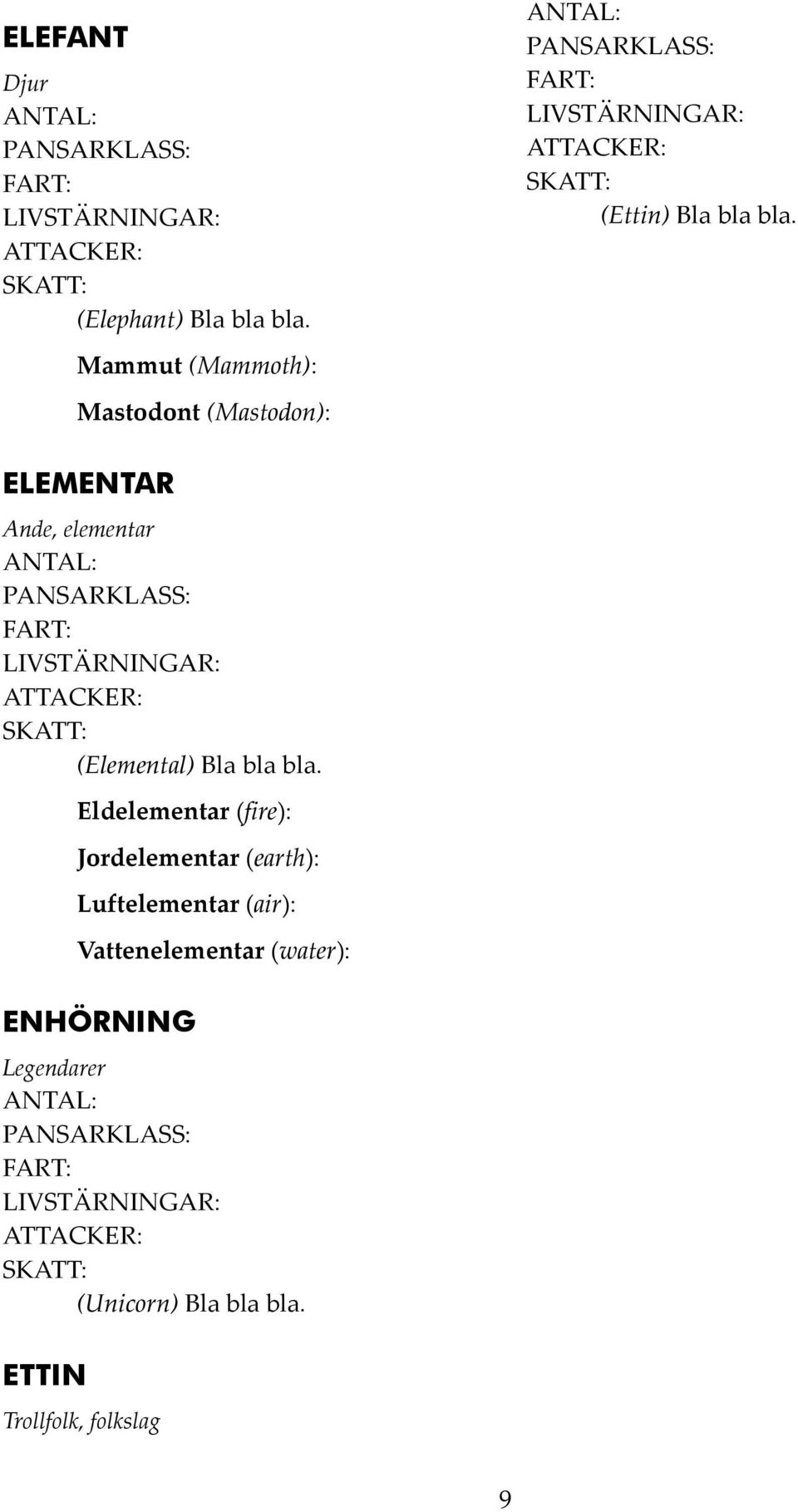 ELEMENTAR Ande, elementar (Elemental) Bla bla bla.